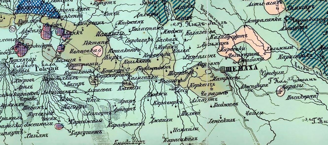 Karabakh Ethnography, Circa 1880.