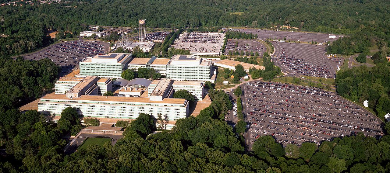 Aerial view of CIA headquarters in Langley, Virginia. Image courtesy of the Library of Congress.