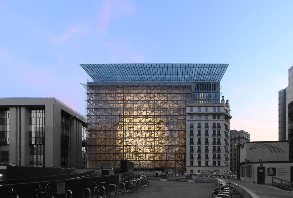 The Europa building in Brussels. Wikimedia