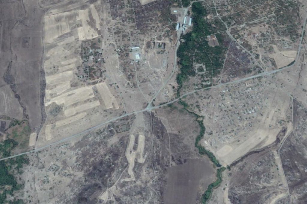 On June 12, an Azerbaijani drone flew in this area, 15 kilometers west of the Line of Contact. Location identified by Husik Gulyan based on video from Azerbaijani MoD. Via Hetq.am