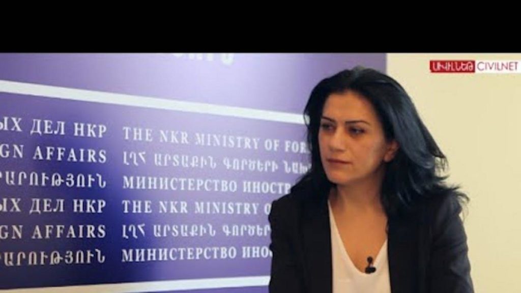 May 18, 2019 Armine Aleksanyan highlights the existential threat the unrecognized republic faces.