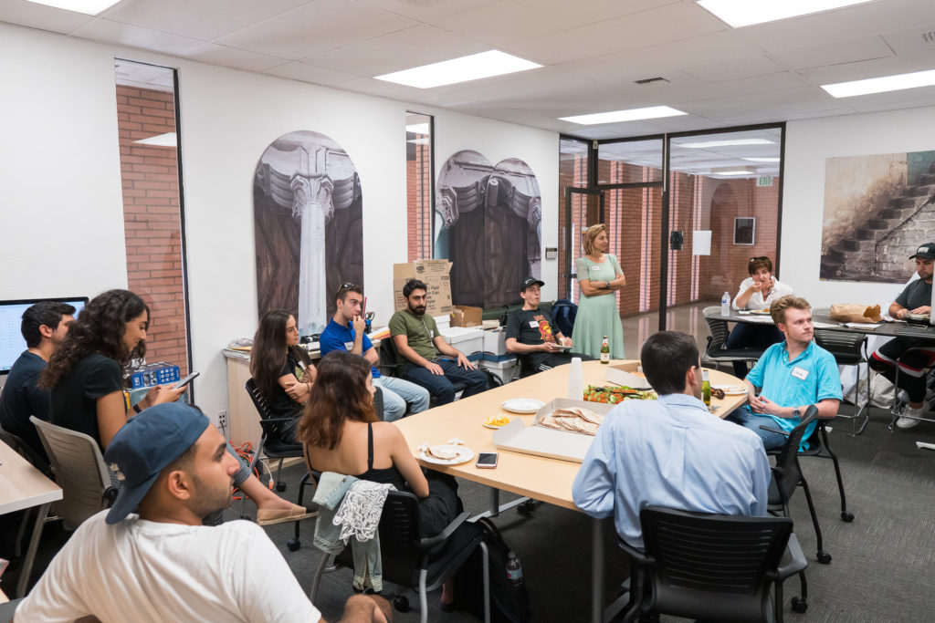 LOS ANGELES - When the USC Institute of Armenian Studies kicked off the Spring 2020 semester with its largest ever group of undergraduate and graduate student workers, no one knew that they’d spend a good part of the semester working from home.