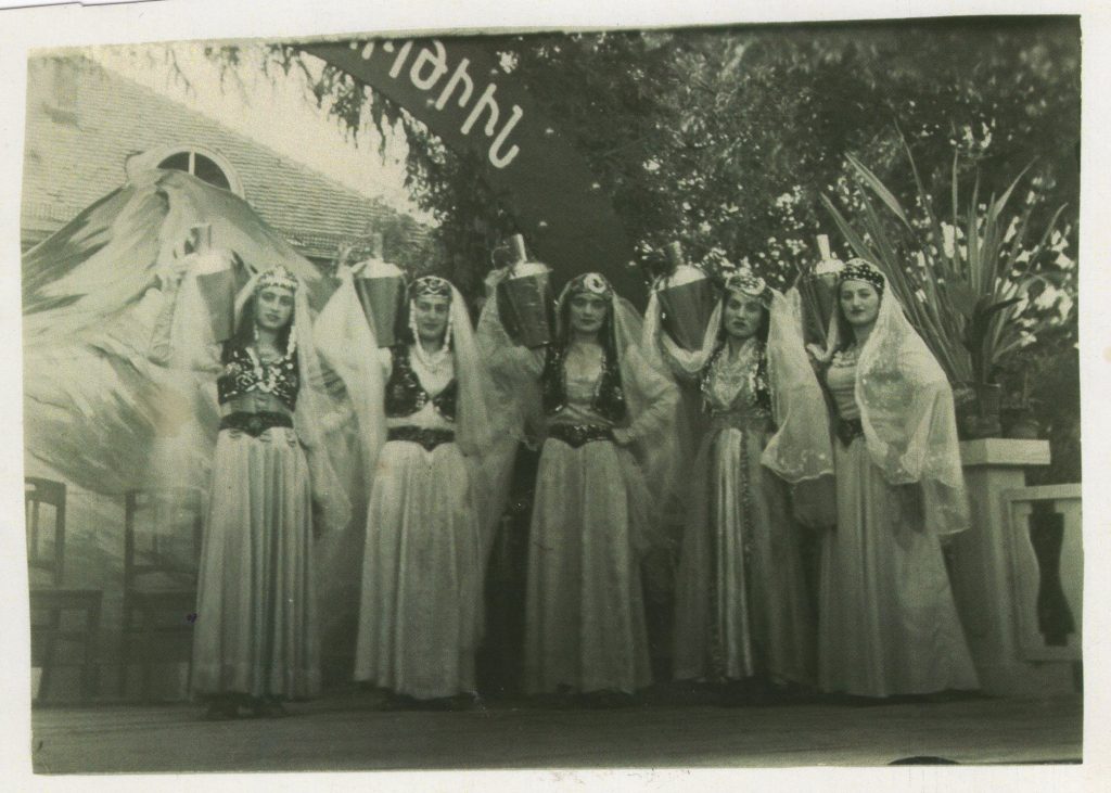 Makarian’s dance ensemble, Germany, 1948