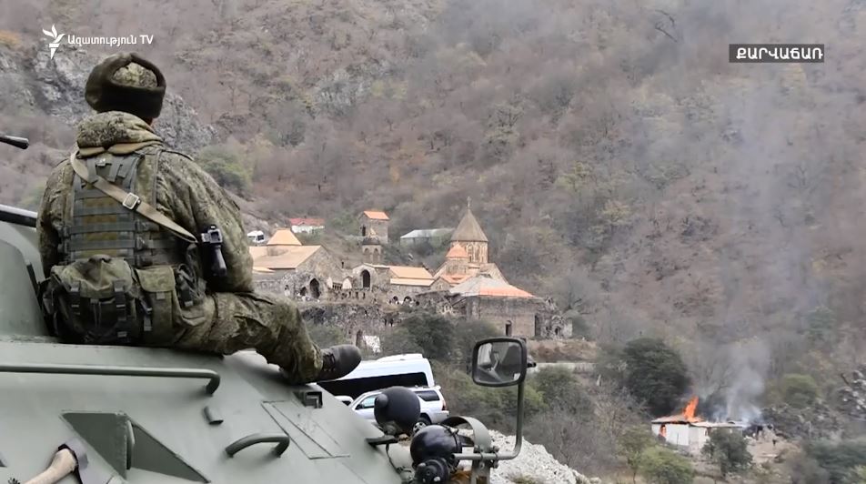 Nov. 13, 2020 Russian peacekeeping forces expanding footprint in Karabakh